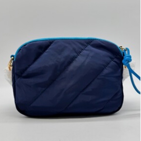 NEW WOMEN’S ON 34TH Blue Nylon Crossbody, Created for Macy's - Picture 3 of 6